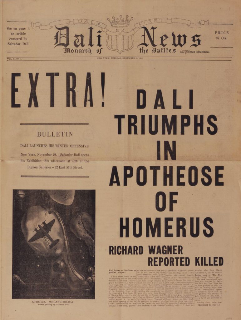Dalí News [Salvador Dalí], 1945